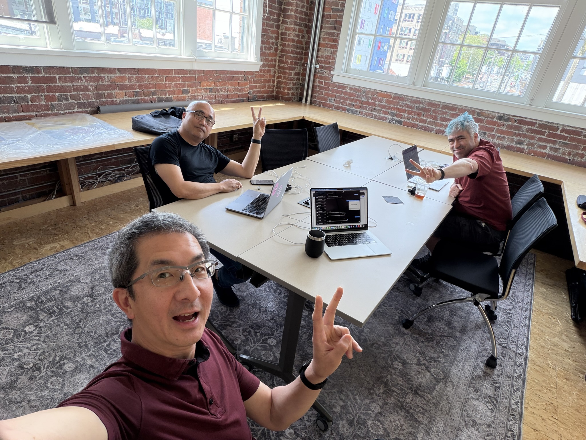 I’m in an office with some other old dudes