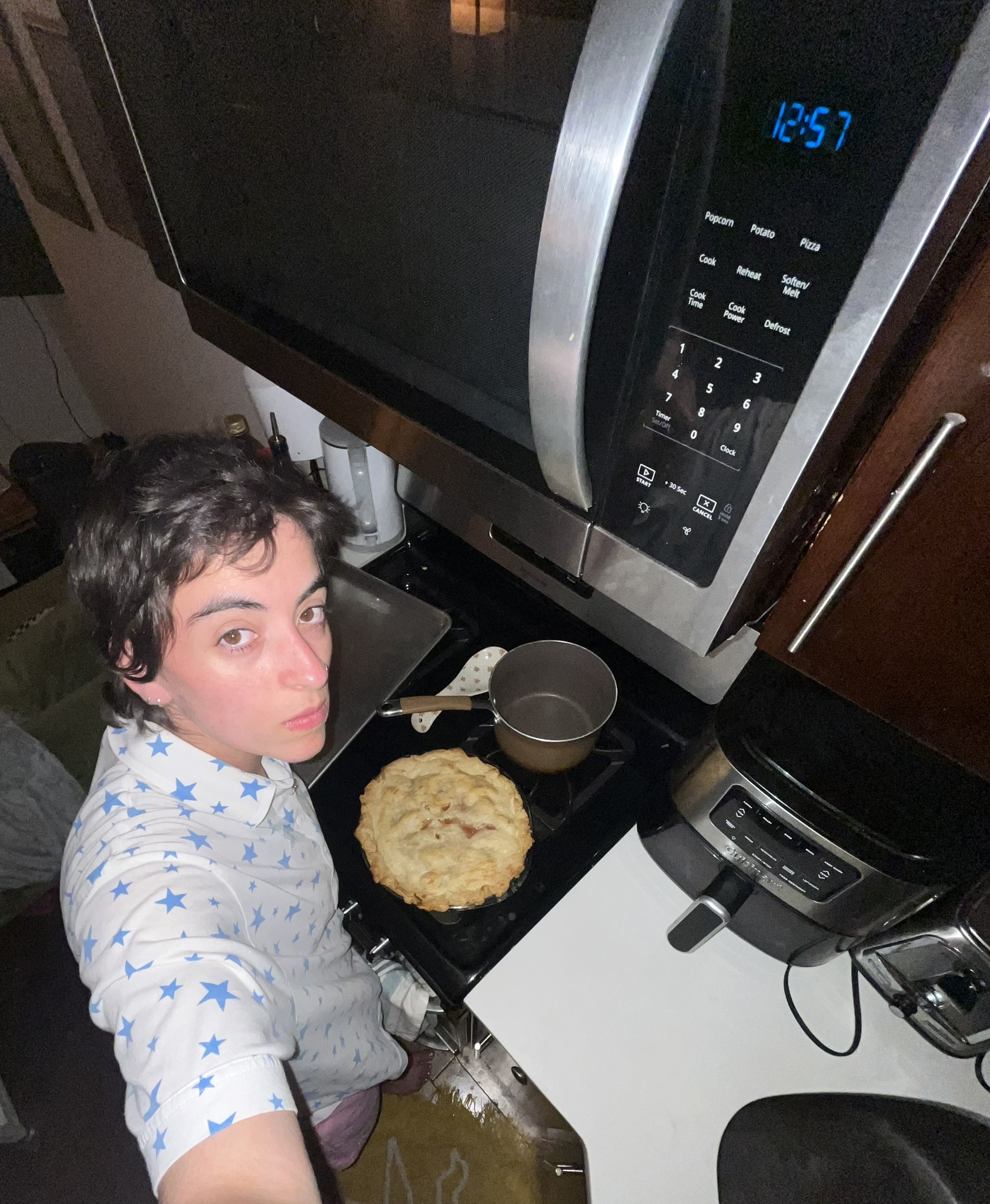 one morning pie peach finish