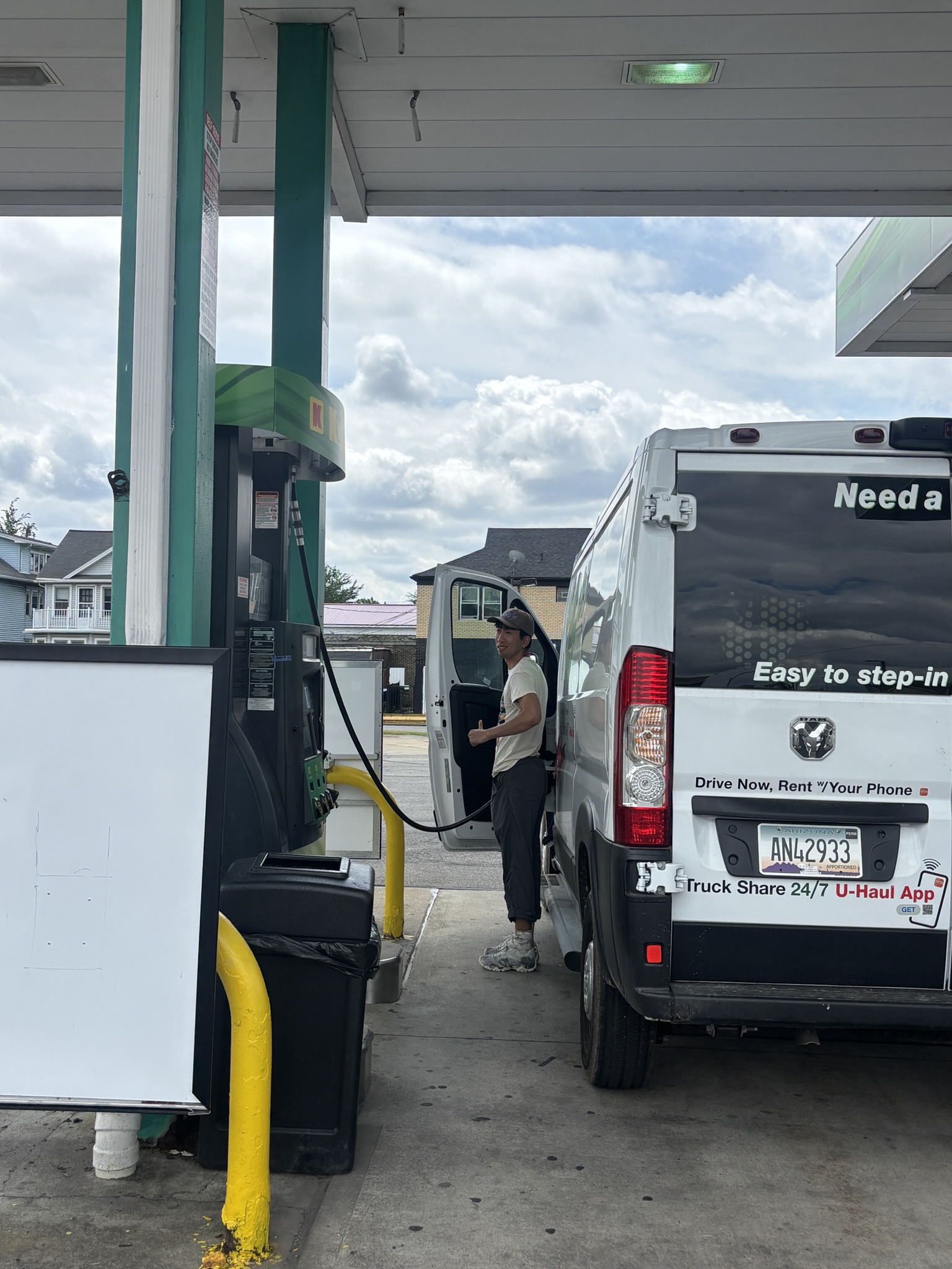 man with a van