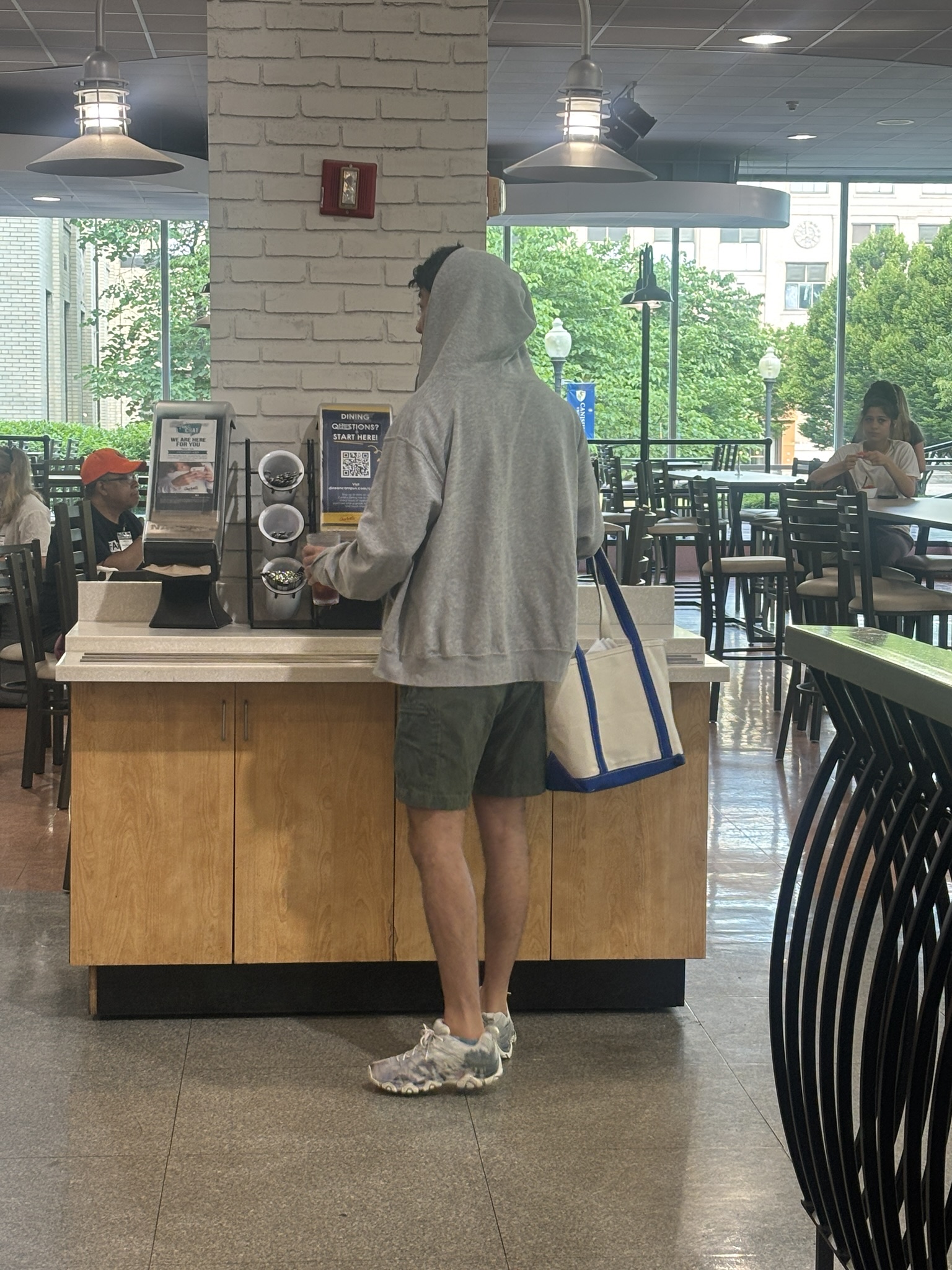 cutie from dining hall
