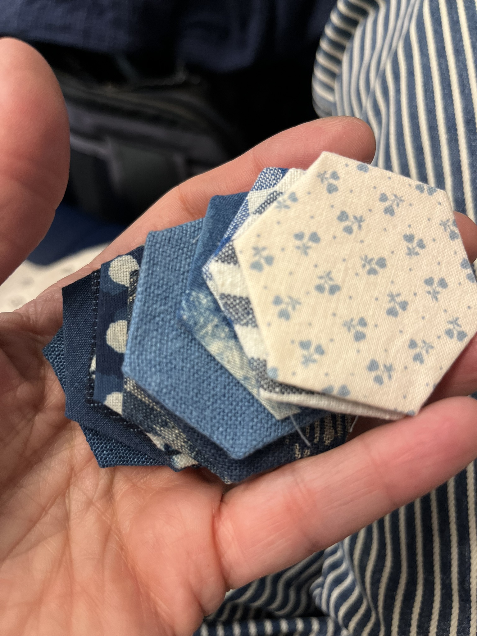 airplane hexies