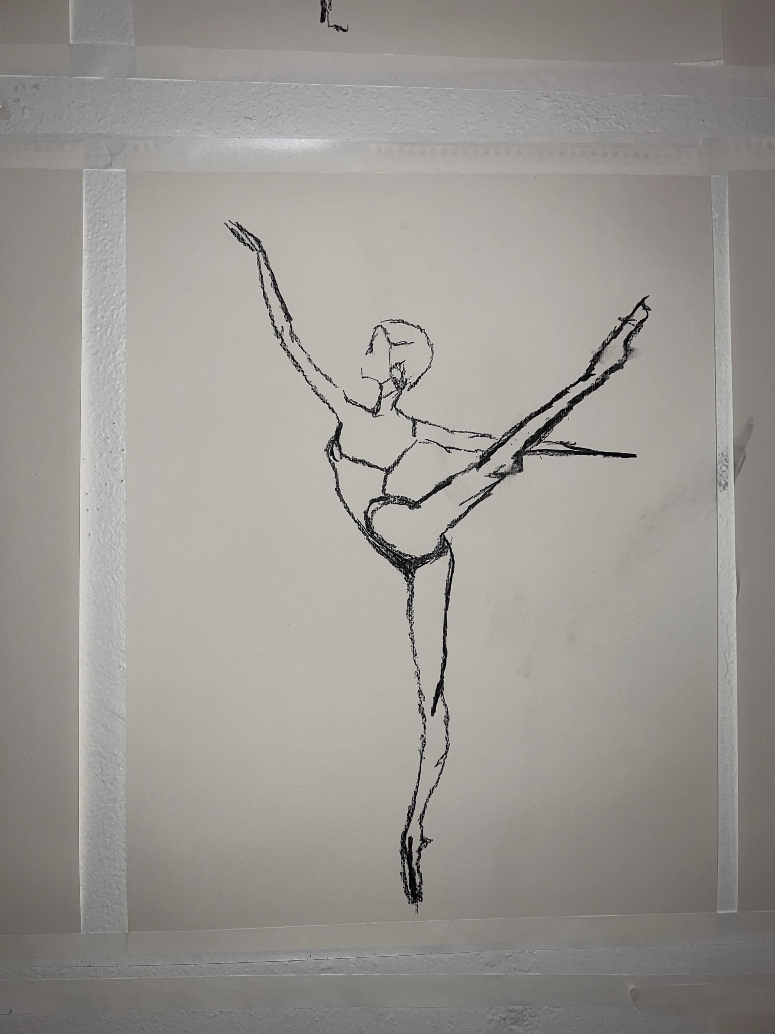 arabesque / attitude derriere