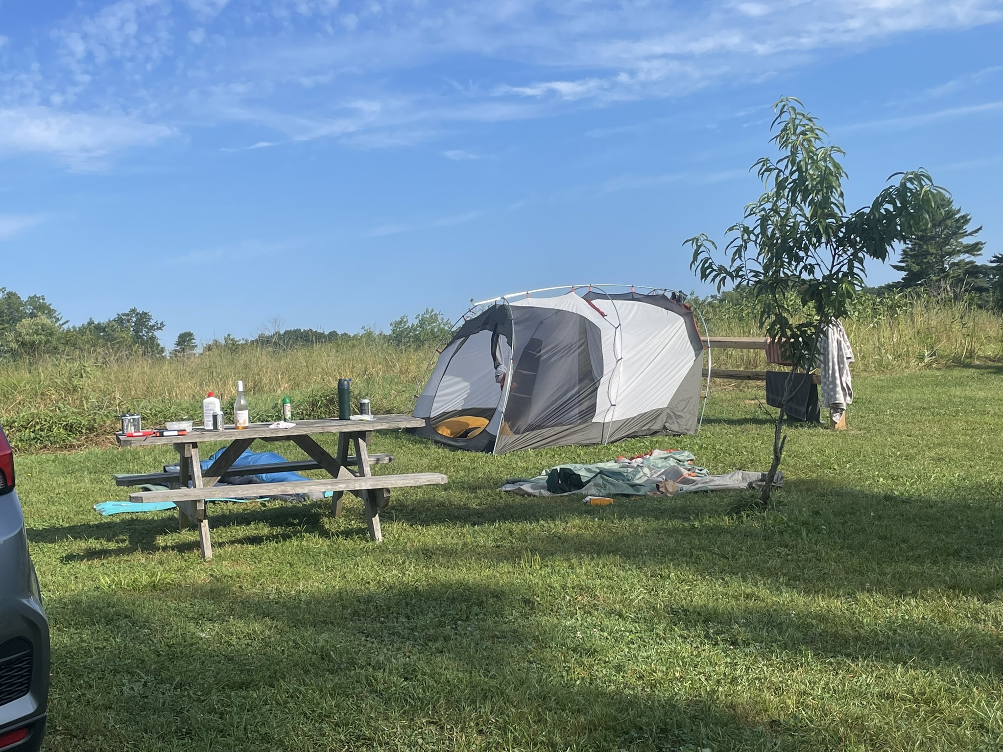 wet tent