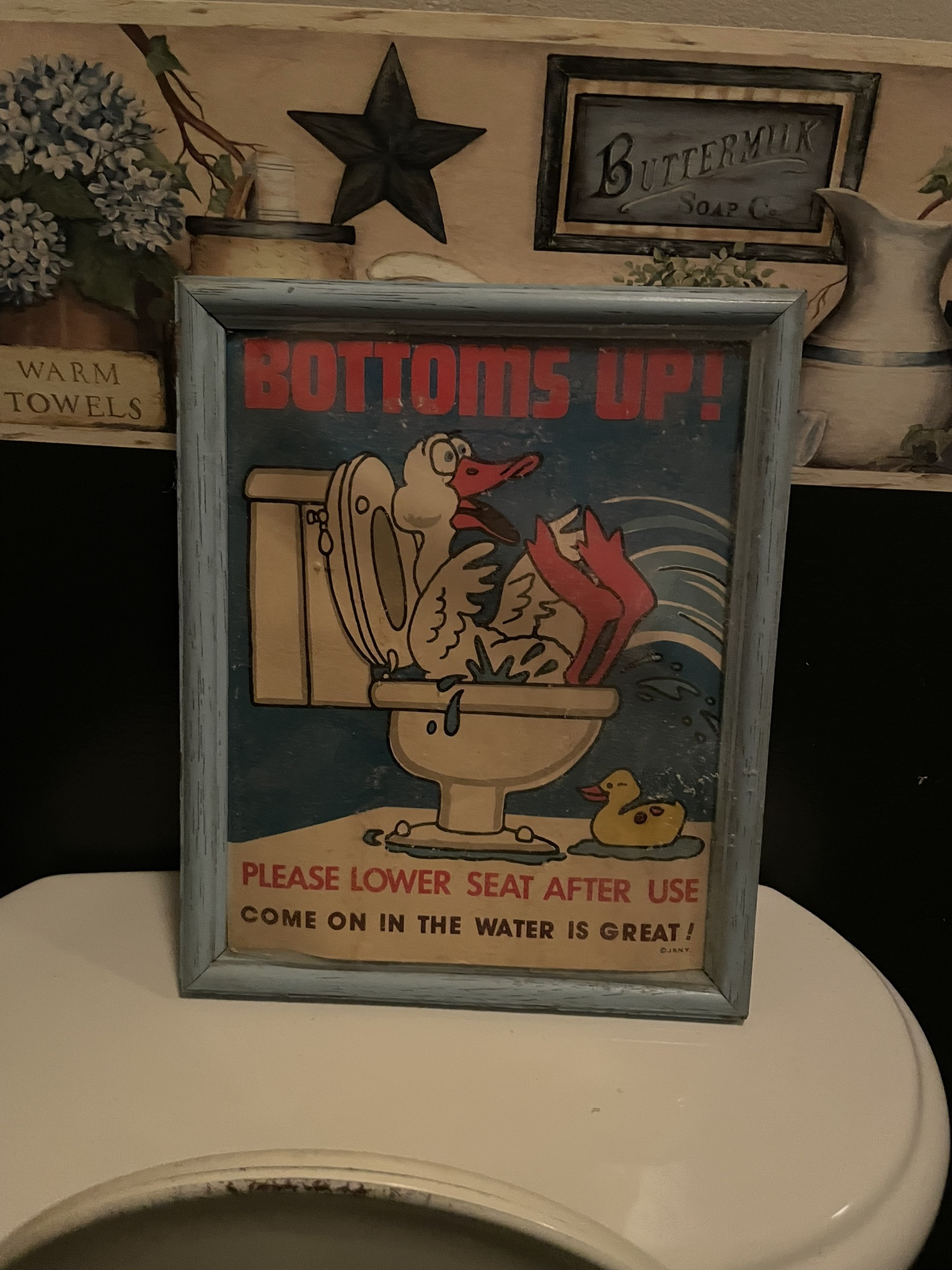 spotted in Plaza Cafe ladies’ room